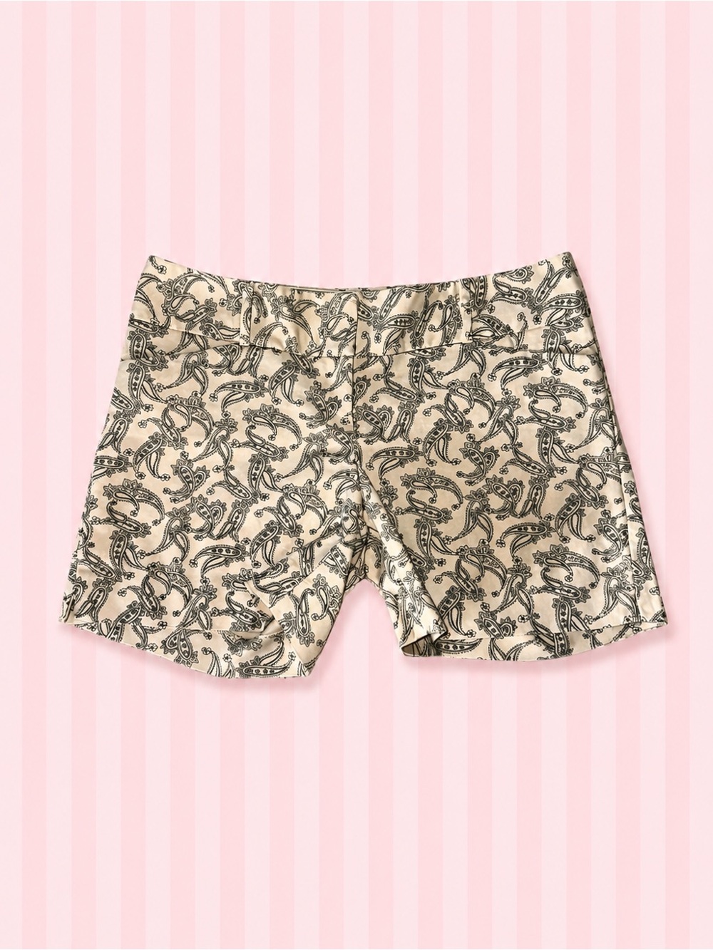 The Limited Paisley Tailored Shorts